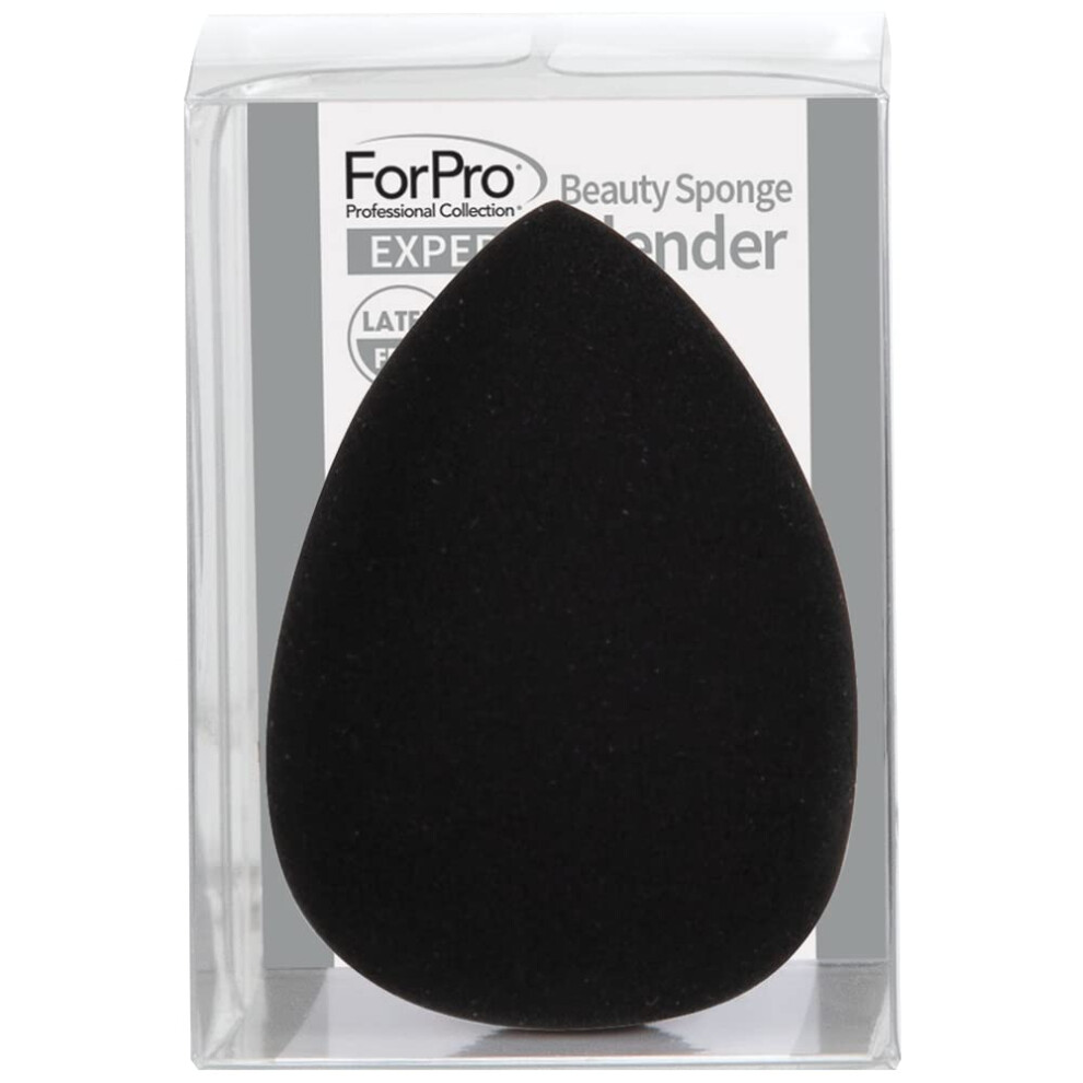 Para Profesionales Profesionales Black Forpro Professional Collection Expert Beauty Sponge Blender Premium Makeup Sponge Latex-Free 100% Vegan & Cruelty-Free