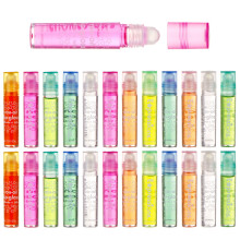 Expressions girl 24pc Roll On Lip Gloss Set with Carrying Case Glossy Lip Make-up for Kids and Teens - Fruity Flavors Non Toxic Kid Friendly Part