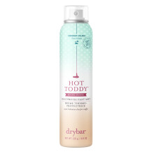Drybar Hot Toddy Heat Protectant Mist Coconut Colada Duft - Fuld størrelse | Letvægtsvarmebeskyttelsesmiddel til hårbeskyttelse mod varme og styl