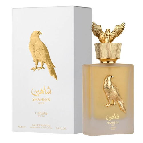 LATTAFA Lattafa Parfumer Shaheen Gold til Unisex Eau de Parfum Spray 3,4 Ounce