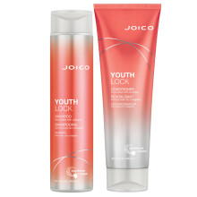 Ensemble Shampoo & Après-Shampooing YouthLock avec Collagène | Corps & Élasticité | Réduit Casse & Frisottis | 10.1 Fl