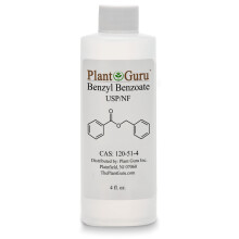 Benzyl Benzoate USP Grade Liquid 4 fl. oz. - Great for Fragrance/Aroma Compounds Cosmetics Hair & Scalp Products.