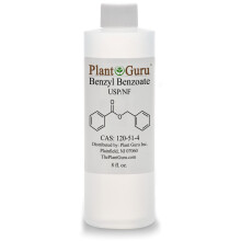 Benzyl Benzoate USP Grade Liquid 8 fl. oz. - Great for Fragrance/Aroma Compounds Cosmetics Hair & Scalp Products.