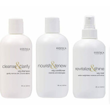 Estetica Designs Cleanse Wig Shampoo & Norish & Renew Conditioner & Wig Shine