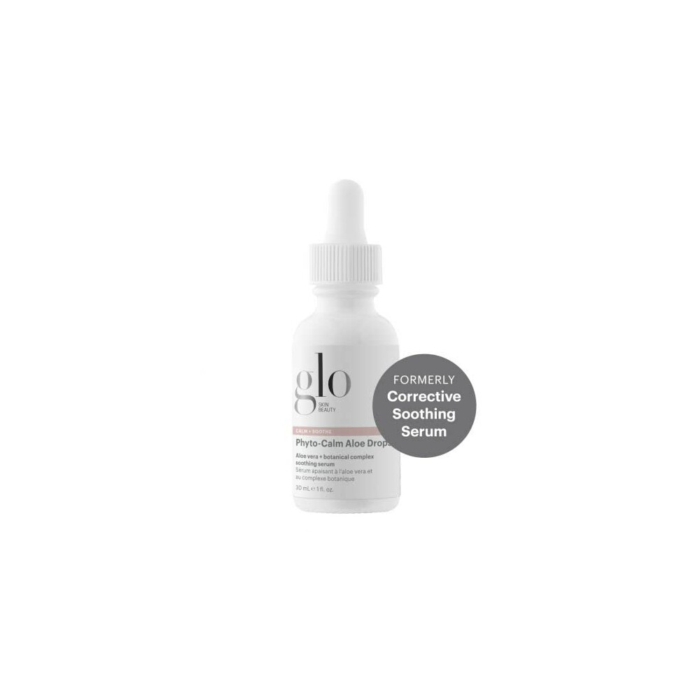 Glo Skin Beauty Phyto-Calm Aloe Drops | Formerly Corrective Soothing Serum | Treatment For Redness Irritation + Sensitivity