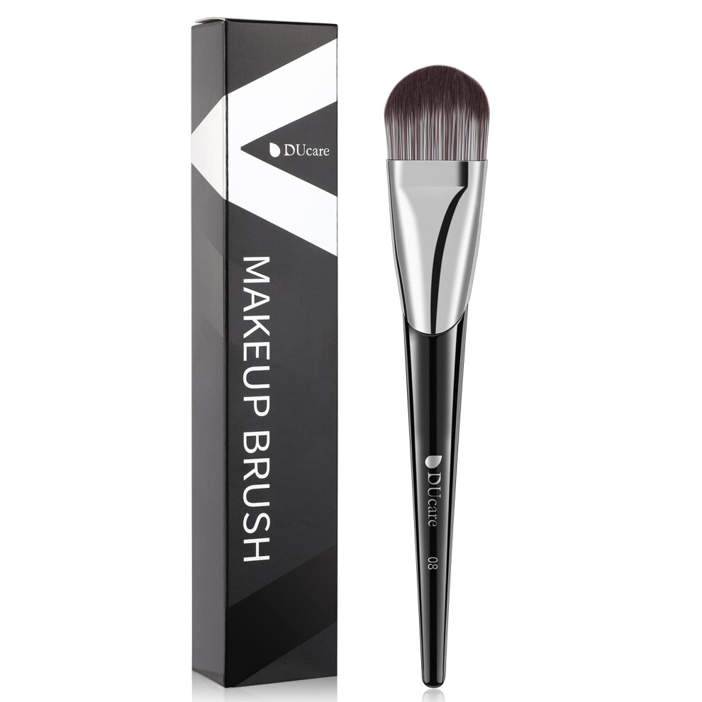 Ducare Cream Foundation Brush For Liquid Makeup Self Tanner Brush Concealer Diy Facial Mask Contour Face Brush For Blending Liquid, ,Facial Mask, Eye M