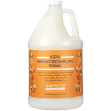 Ingefær Lily Farms Salon Formula Kid's øjeblikkelige detangling spray genopfyldning Hår detangler spray til børn 100% vegansk og grusomhedsfri 1