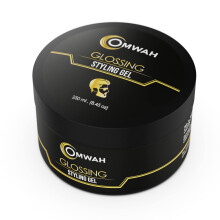Gel para peinar OMWAH Profesional para hombres Fijación Fuerte con Vitamina E y Pro-VB5