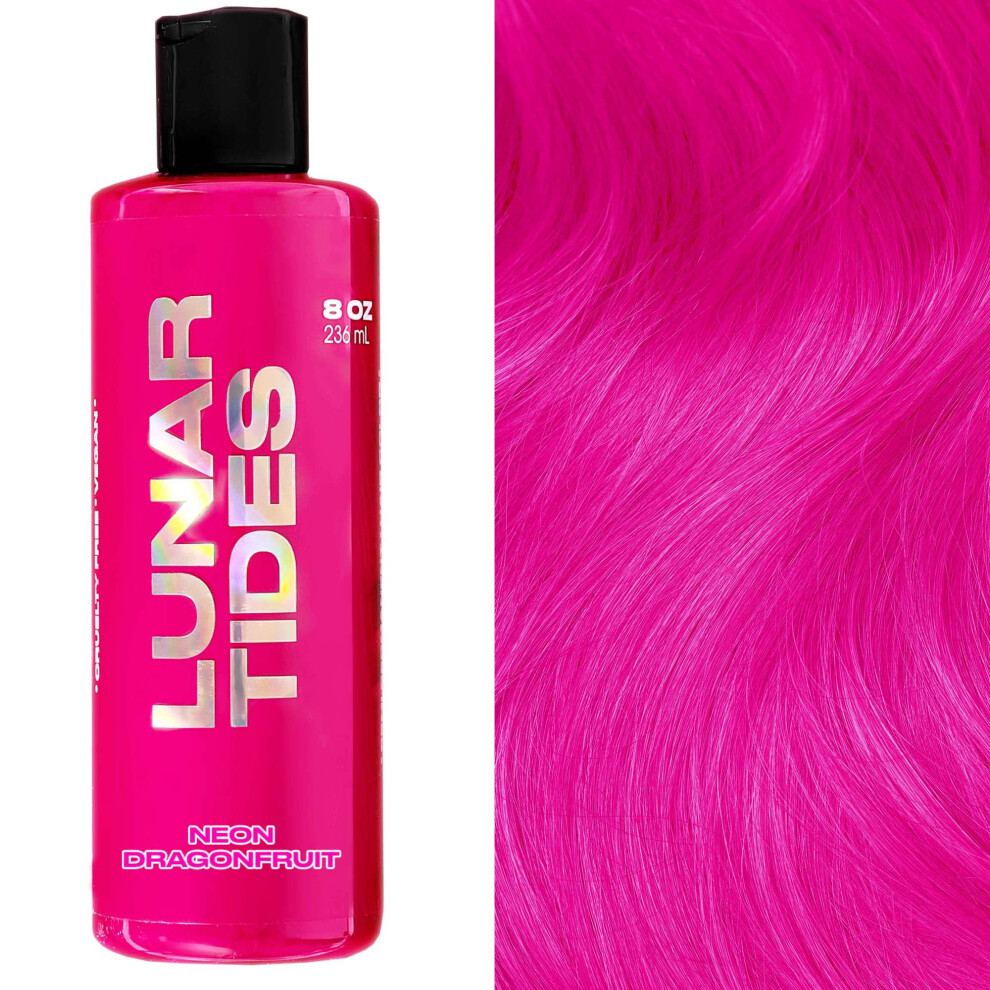 Lunar Tides Semi-Permanent Hair Color (43 colors) (Neon Dragonfruit  8 fl. oz.)