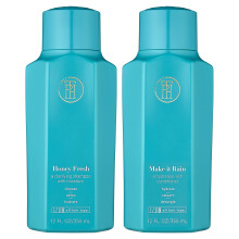 TPH BY TARAJI Cleanse Bundle | Make it Rain Hydrating Conditioner with Aloe & Honey and Honey Fresh Clarifying Shampoo for Buildup with Aloe Honey |