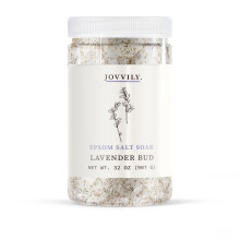 Jovvily Bittersalzbad mit Lavendelknospen und   therischem Lavendel  l     2 lb     Always Pure     Magnesiumsulfat-Badel  sung