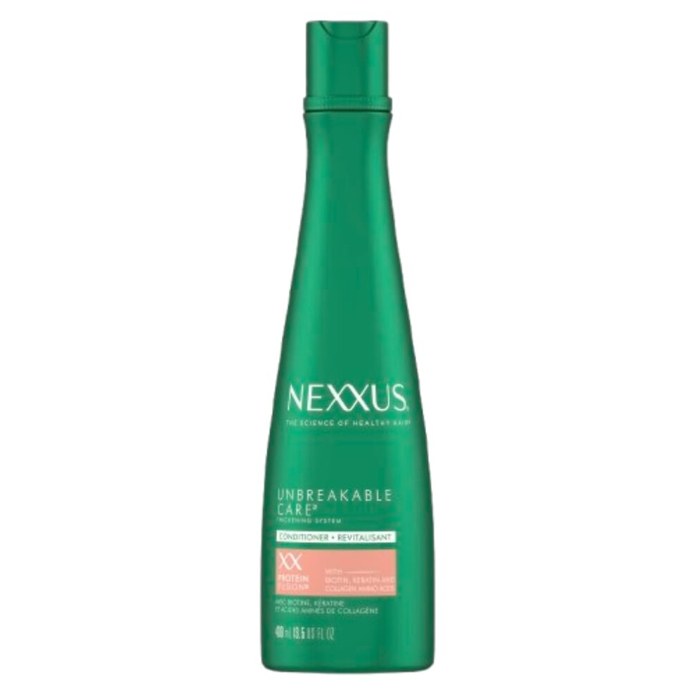 Nexxus Unbreakable Care Thickening Conditioner With Keratin Collagen Biotin For Fine And Thin Hair 13.5 Oz