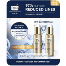 Roc Retinol serum korygujące - ujędrnia i redukuje zmarszczki 1,7 uncji 2 opakowania