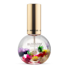 Blossom Hydrating Moisturizing Styrkenthening Duft Cuticle Oil Infunderet med rigtige blomster Fremstillet i USA 0,5 fl. oz Hibiscus