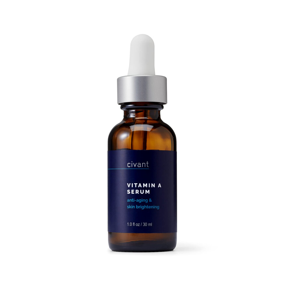 Civant Vitamin A Serum - Retinol Serum For Face - Wrinkle Fine Lines And Uneven Skin Tone Reducer - Serum Vitamin A And E Ingredients With Antioxida