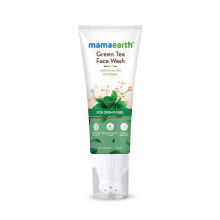 Nettoyant visage au th vert Mamaearth au th vert et au collag ne pour pores ouverts - 100 ml