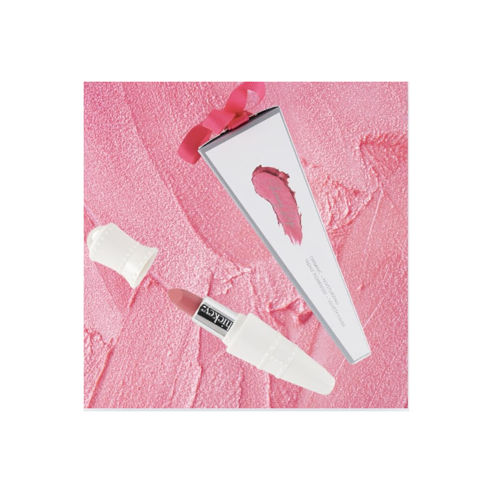 Hickey Skinny Dip Light Pink Long Lasting  Moisturizing  Matte  Refillable Lipstick: Lip Makeup and Cosmetic Essential  Creamy  Hydrating  Highly Pigm-image-OPC-PFNHDY5-NEW