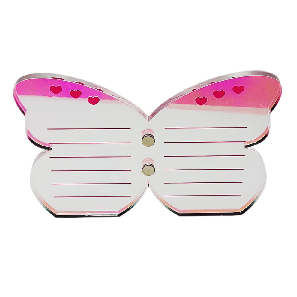 Liximmazn Grafting False Eyelash Acrylic Extension Pallet Eyelash Extension Tweezers Plate Pad Makeup Palette Individual Training Tools Butterfly-Shaped (Dazzl