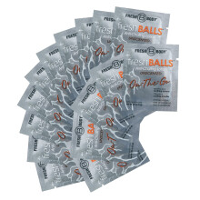 Fresh Body FB Fresh Balls On-The-Go Anti Chafing Lotion 0.07 Fl oz Travel Size Packet (15 Pack) Ball Deodorant for Men and Soothing Chafing Crea