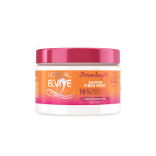 L'Oreal Paris Elvive dr?mmel?ngder Frelser Fiber Hair Mask With Collagen Peptider Koncentrer dig for at genoplive og gendanne 3 min H?rbehandling