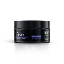 LUVI COSMETICS Silver Mask Blond Protect (8,47 fl oz/240 g) - zkladn pce o blond vlasy pro oetren lesklch vlasu pickov reen domc pce o v
