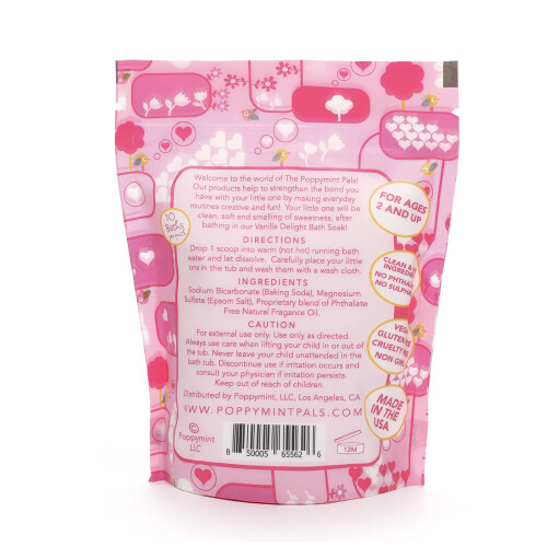 Poppymint Pals Kleinkind-Badebad  Se/Vanille-Genuss 1