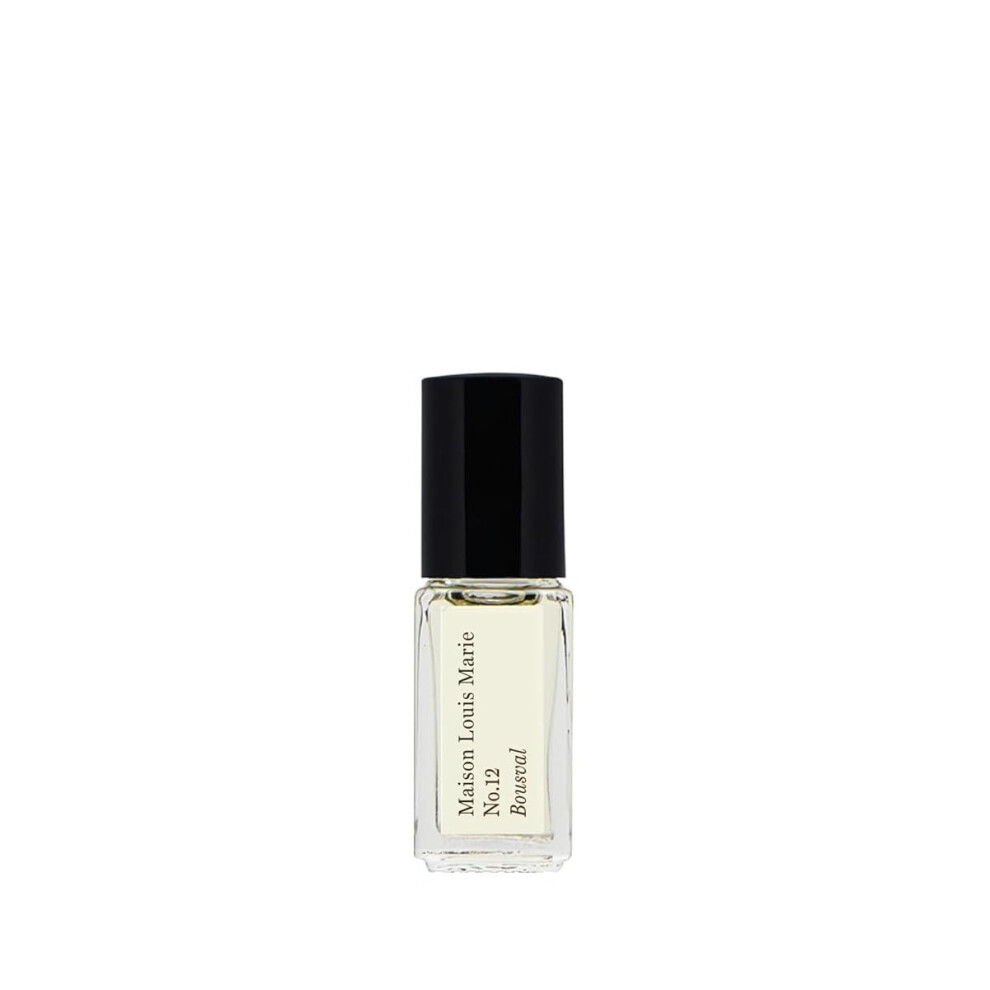 Dom Ludov Ta M Rie Maison Louis Marie - No.12 Bousval Natural Roll-On Perfume Oil Sample | Luxury Clean Beauty + Non-Toxic Fragrance (0.1 Fl Oz | 3 Ml)