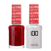 Sada g   lov   ch lakov DND - 1 kus cerven   ho g   lov   ho laku a 1 kus cerven   ho laku na nechty 431 Malina 0,5 fl oz