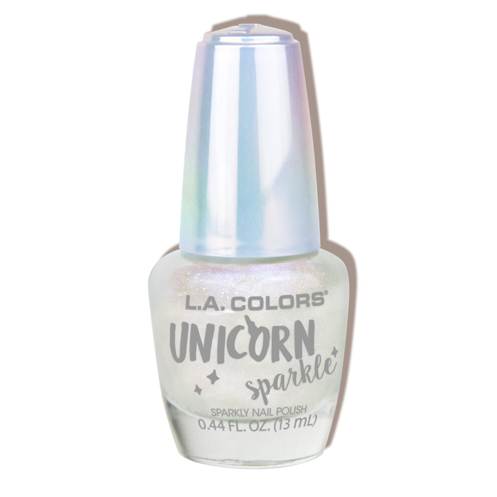 L.a. Colors Unicorn Sparkle Nail Polish Sugar Snowflake Cnl81