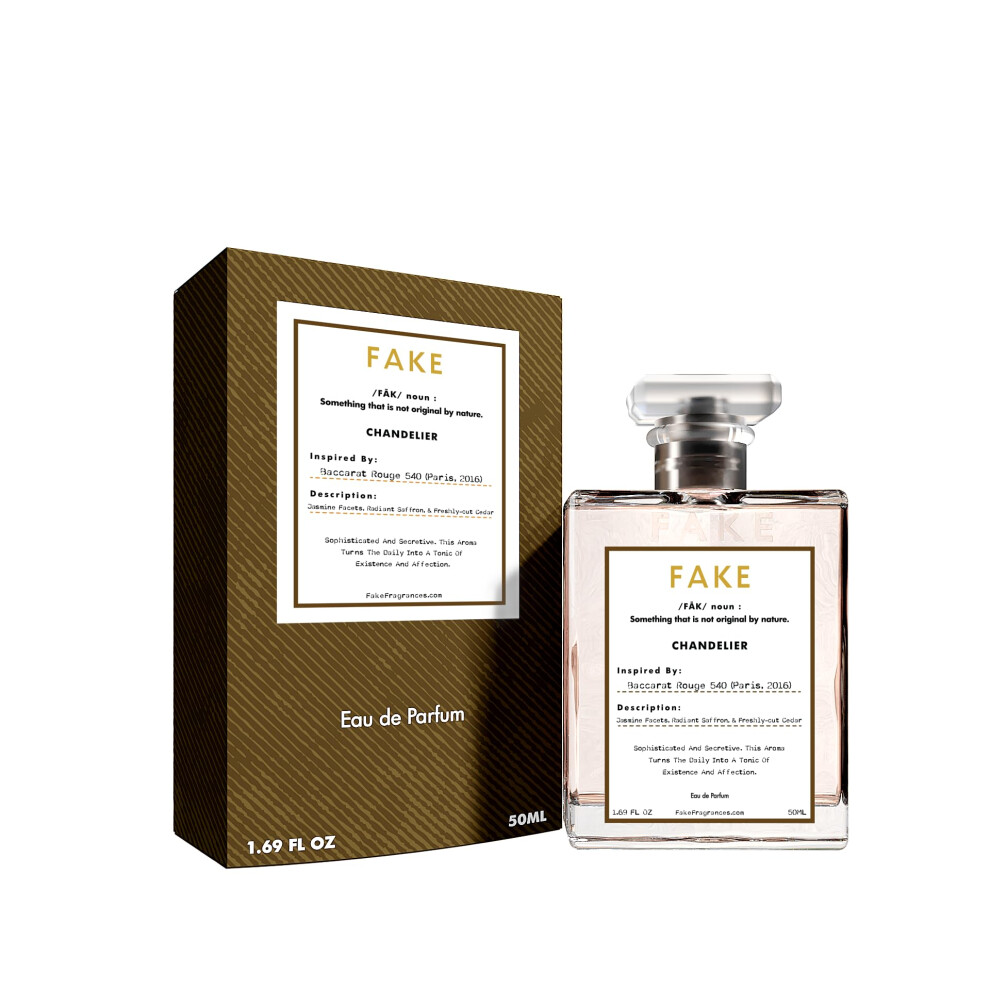 Fake Chandelier | Baccarat Rouge 540 1.7oz (50ml) Unisex Fragrance Impression Clone Dupe Copy (1.7 Ounce = 50ml  Chandelier -> Inspired by MFK Baccara
