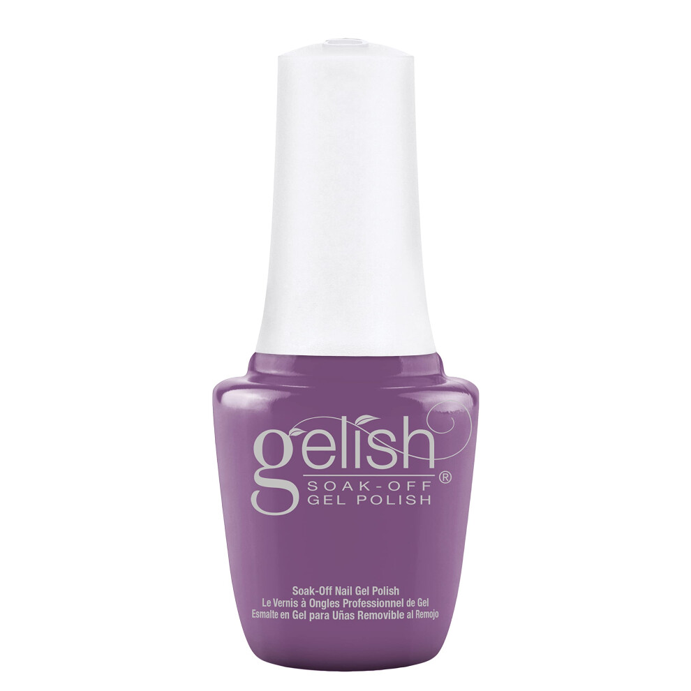 G Lish Gelish Mini Spring Pure Beauty Collection - Pastel Nail Polish Gel Polish Spring Nail Polish (Malva 9 Ml)