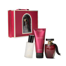 Coffret cadeau de parfums de luxe Victoria's Secret Very Sexy 3 pi   ces   : eau de parfum 50   ml, lotion de voyage et brume scintillante