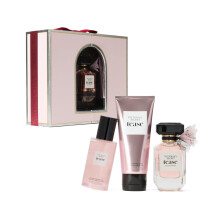 Victoria's Secret Tease 3-osainen Luxe-tuoksulahjasetti: 50 ml Eau de Parfum -matkavoide ja hohdesuihke