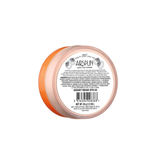 Airspun Loses Puder, Honigbeige, 2er-Pack 2