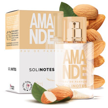 SOLINOTES Mandlov parfum pre eny - Eau De Parfum | Jemn kvetinov a upokojuj ca v na - Vyroben vo Franc zsku - Veg nsky - 50 ml