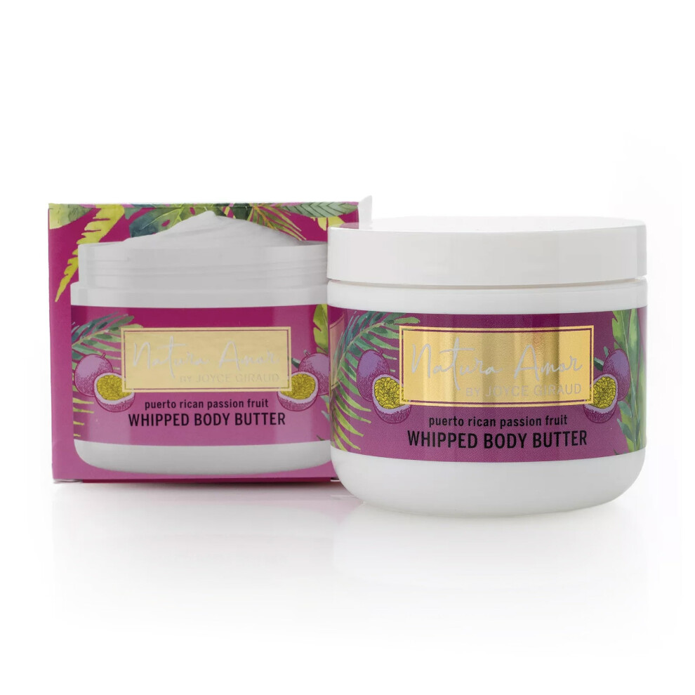 Miracle Elixir Colle Miracle Elixir Collection Joyce Giraud Whipped Body Butter Puerto Rican Passion Fruit Extra Creamy Ultra Hydrating Non-Greasy 4 Oz
