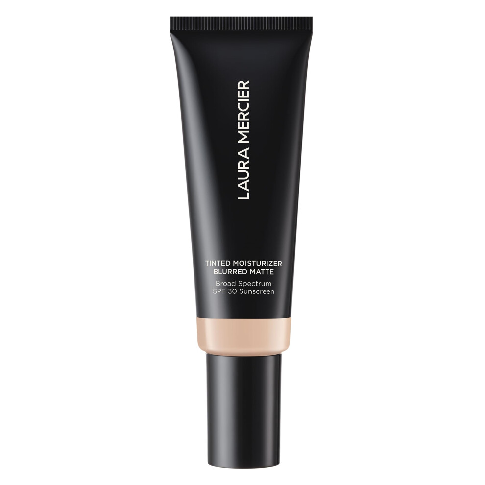 Laura Mercier Tinted Moisturizer Blurred Matte with SPF 30: 24HR+ Shine Control and Blurring  Long Lasting  Sheer to Light  Buildable Coverage  Blurs