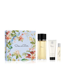 Oscar de la Renta Oscar Oscar Signature Collection Eau de Toilette 3 Piece Gift Set for Women - Perfume Spray 3.4 Fl. Oz Purse Spray Travel Spray