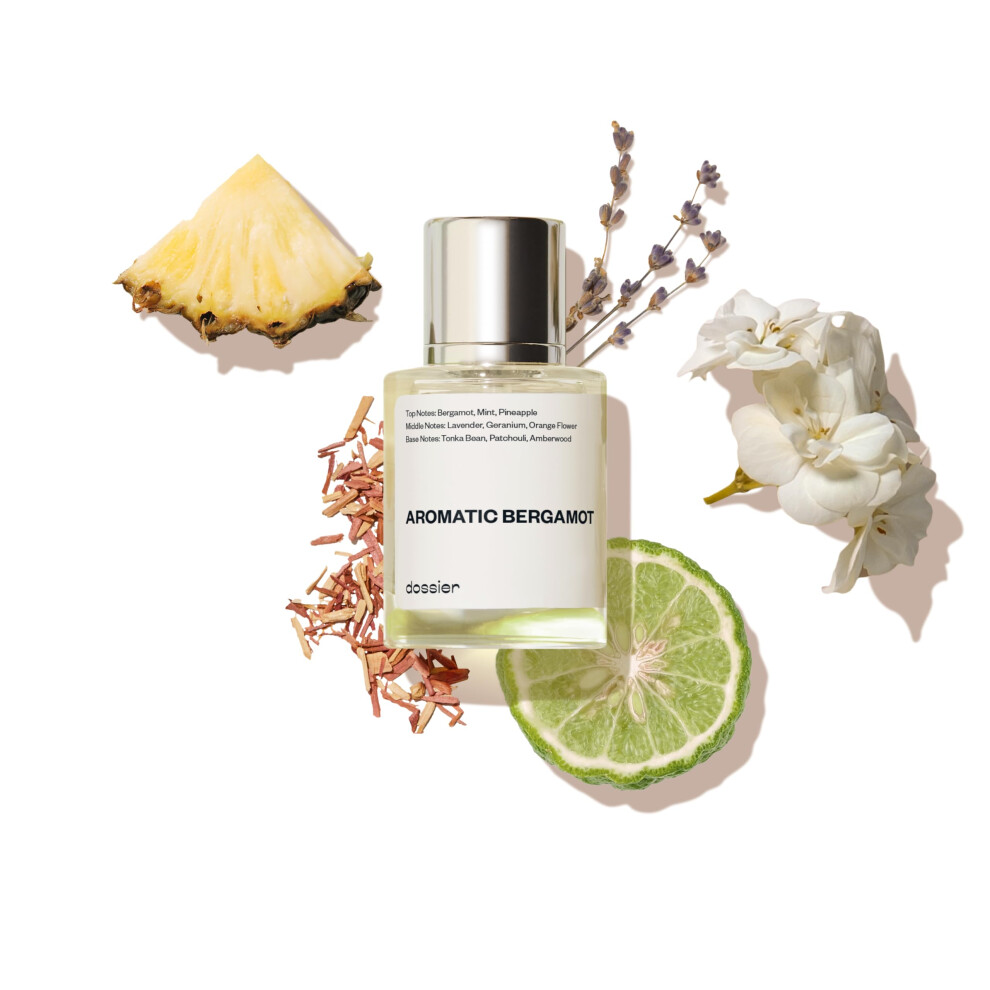 Dossier - Bergamote aromatique 50 ml - Parfum inspir   de YSL MY-SLF - Pure Infusion - Sans parab  ne - Vegan - Pour homme