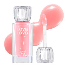 LOVB LOVB Crystal Dewy Lip Gloss | Non-Sticky and Lightweight | High-shine | Moisturizing | Hydrating Lip Glow Oil | korean Lip | Lip Care 0.17 oz. (0