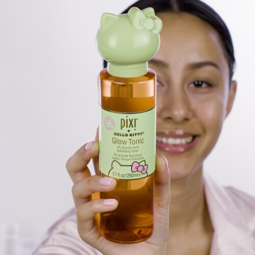 Pixi Pixi+ Hello Kitty Glow Tonic (Volume: 250 ml / 8.5 fl oz) 1