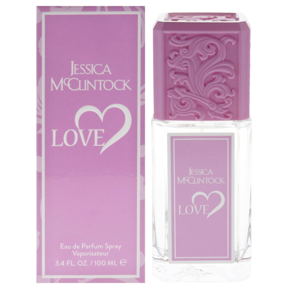 Photos - Women's Fragrance Jessica McClintock Love for Women - 3.4 oz EDP Spray B0DXCCSZ1Z 