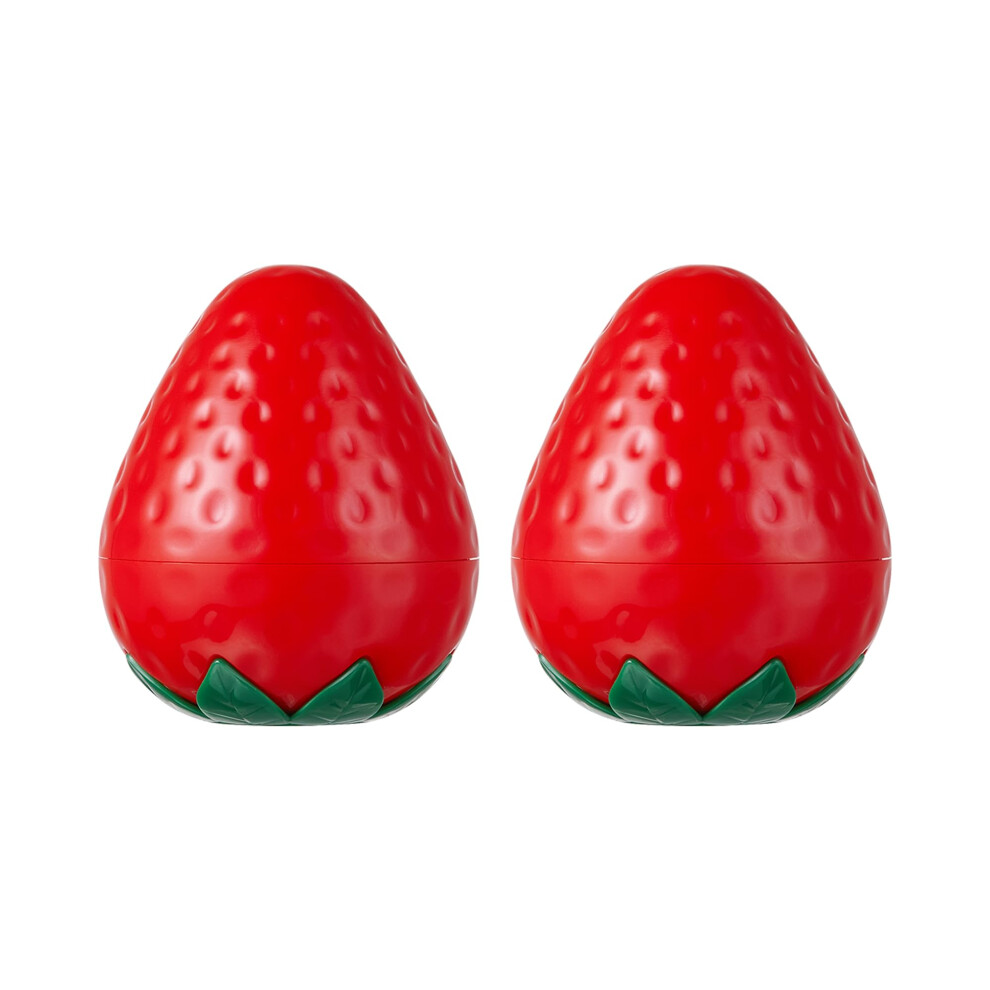 TONYMOLY Strawberry Hand Cream  Lightweight and Hydrating Hand Moisturizer with Strawberry Extract and Shea Butter for All Skin Types  1.05 Oz  2-Pack