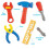 Kidoozie G02097 Little Builder Tool Bltleksak 4