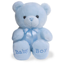 EBBA Snuggly conforty Bear Baby Animal - Companheiro reconfortante - Play imaginativa - azul 18 polegadas