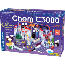 Thames & Kosmos Chem C3000 (V 2.0) Chemieset | Wissenschaftsset mit 333 Experimenten & 192-seitigem Laborhandbuch