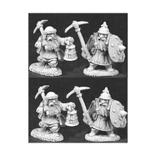 Reaper Miniatures Dwarven Miners 4P 06040 Dark Heaven Army Packs Umalet Mini