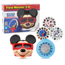 View Master Mickey Mouse Deluxe Set  Disney 100 Edition - STEM  Retro  Fun Learning Toy for Kids and Adults  Toddlers  Ages 3+