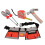Constructive Playthings Adjustable Tool Belt with Multiple Pockets and 4 pc. Tool Set 1