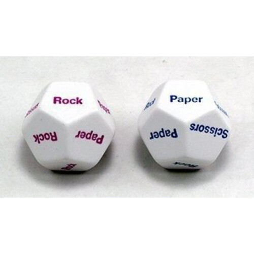 Koplow Games Rock Paper Scissors d12 Terninger (2)